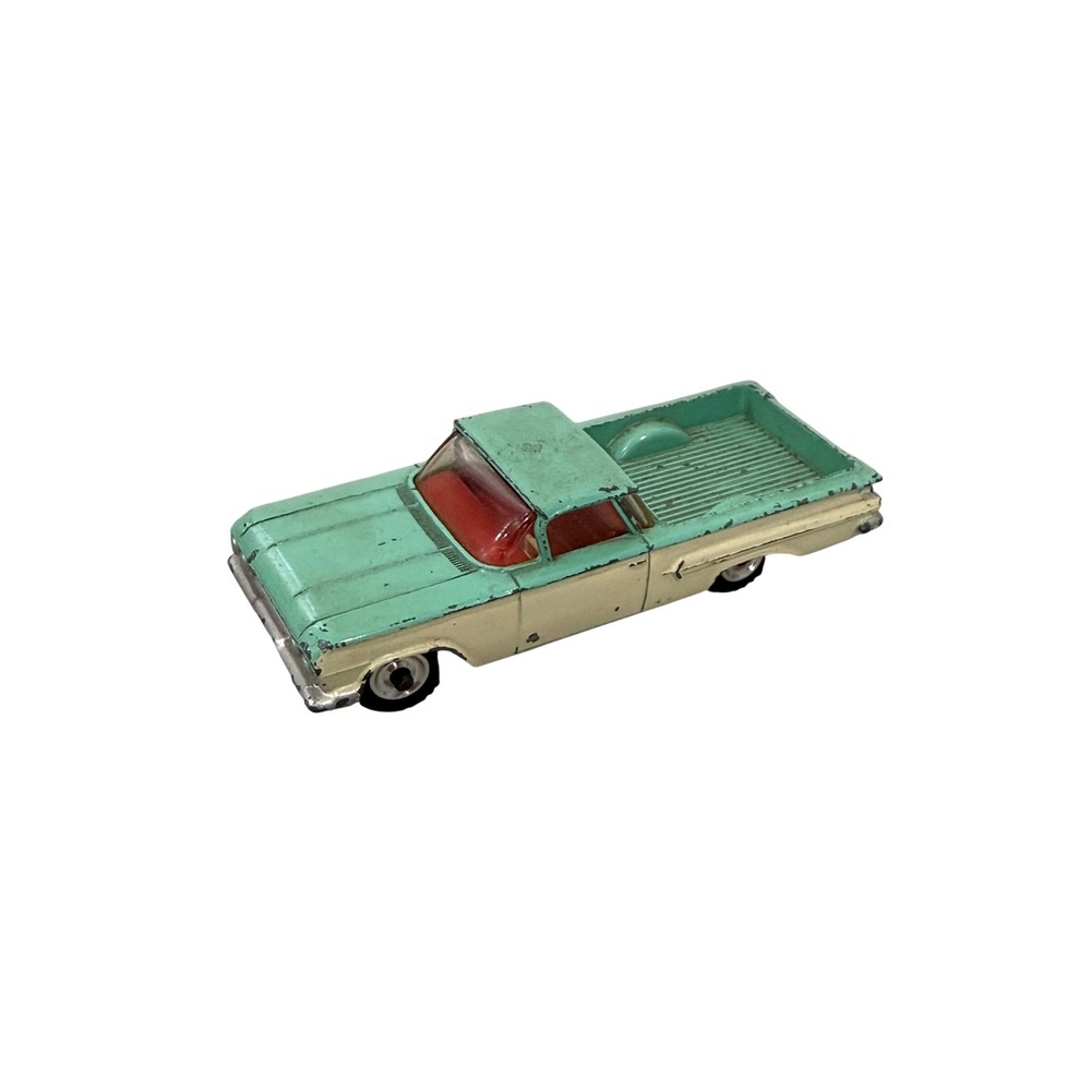 Vintage Dinky Toys 449 Chevrolet El Camino Turquoise Cream Diecast Car England